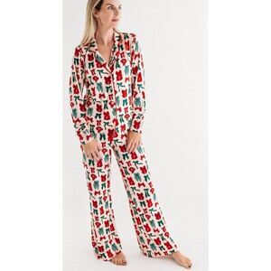 In My Jammers Christmas Bows Pajamas Set ~ Size S